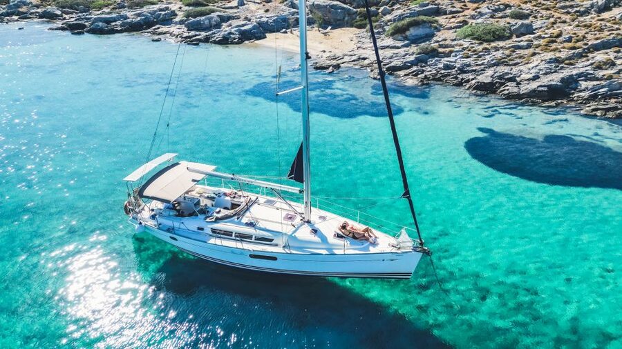 Heraklion: Dia Island Sailboat Cruise with Swimming and Meal - Sailing out of Heraklion’s Venetian Harbour