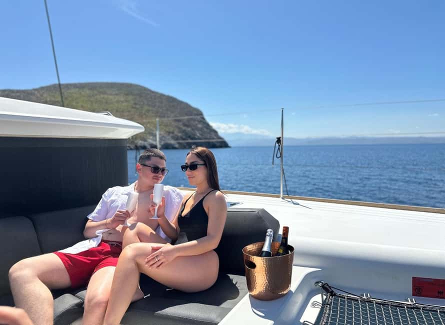Heraklion Luxury Sailing Catamaran Dia Island | Gourmet Menu - The strongest part: lunch prepared onboard