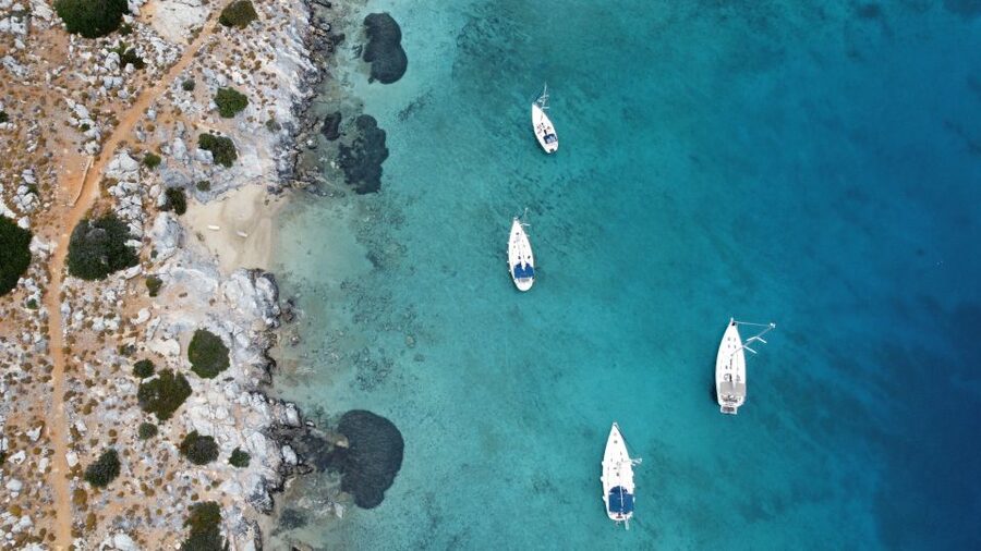 Heraklion: Private Half-Day Sailing Trip to Dia Island - Sailing from Heraklion toward Dia Island