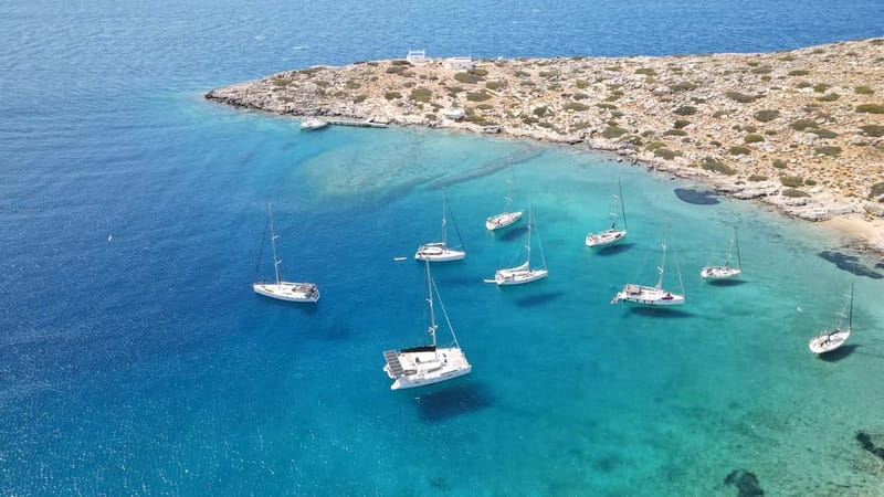 Heraklion: Sailing Trip to Dia Island with Lunch & Swimming - What lunch is like on board