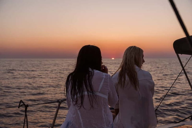 Heraklion: Sunset Sailing Cruise Dia Island with Snorkeling - A second bay and the sunset return