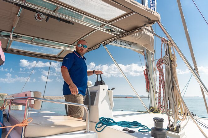 Hersonissos: Luxury Sunset Catamaran Cruise Sushi & Open Bar - The sunset is the payoff