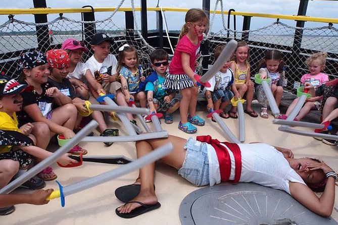 Hilton Head Pirate Ship Adventure Sail aboard the Black Dagger - A Pirate Ship Built Around the Kids