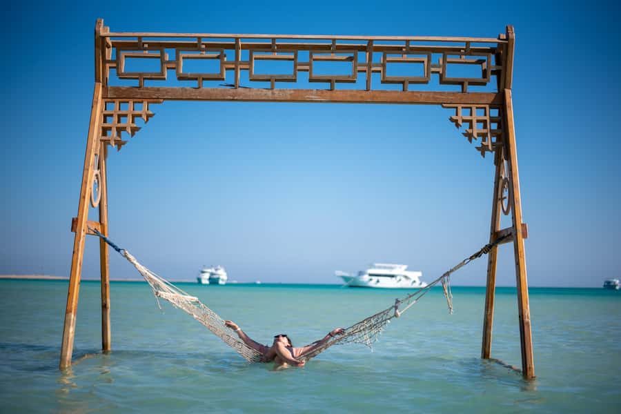 Hurghada: Elegance Yacht Cruise To Orange bay Island W lunch - Orange Bay for one hour