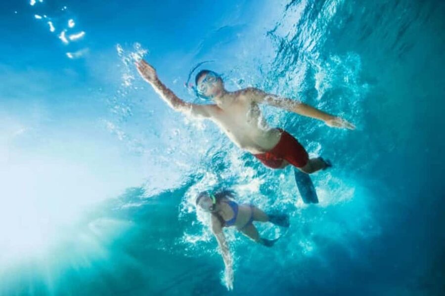 Hurghada: Orange Island Yacht Trip with Lunch & Water Sports - Lunch, fruit, and drinks on board