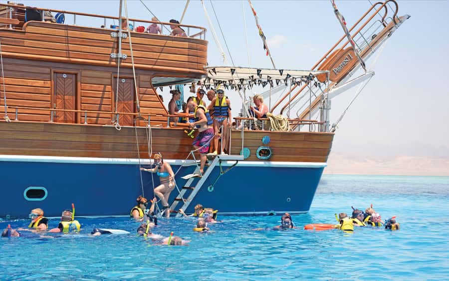 Hurghada: Pirates Sailing Boat to Orange Bay with Transfers - The Morning and Afternoon Schedules