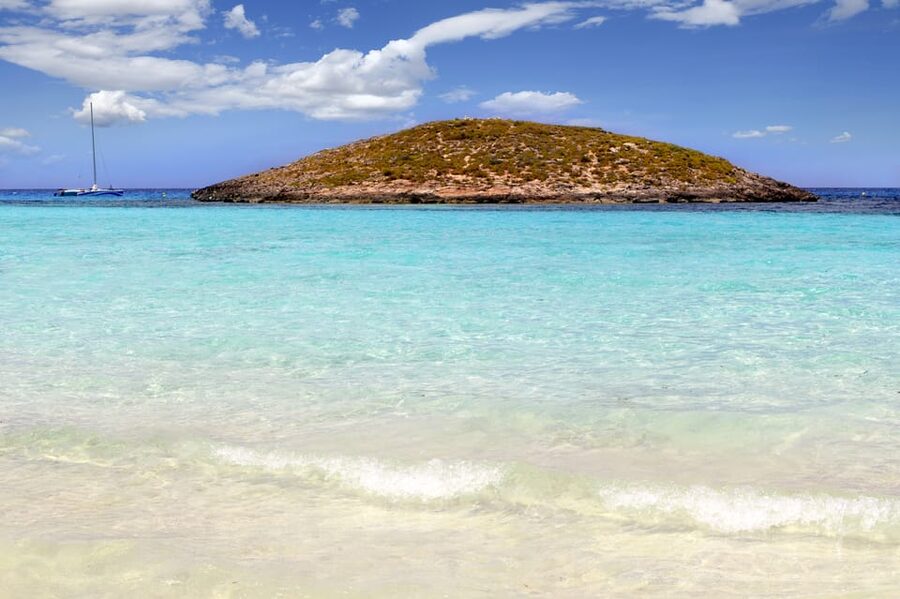 Ibiza: Catamaran Cruise to Formentera with Meal and Drinks - The return ride to Ibiza