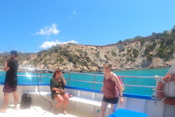 Ibiza: Es Vedrà Catamaran Cruise – Morning or Sunset - Drinks, waterslide, and the onboard atmosphere