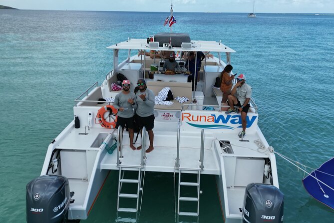 Icacos Double Dip Power Catamaran Snorkel & Beach Tour - Weather, safety, and comfort details