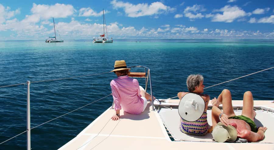 Ile aux Cerfs: The very best day by catamaran. - Why this catamaran day works