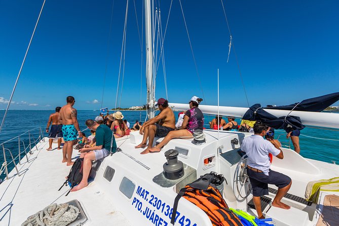 Isla Mujeres Catamaran, Open Bar & Optional Buffet and pick up - Starting at Marina Las Perlas