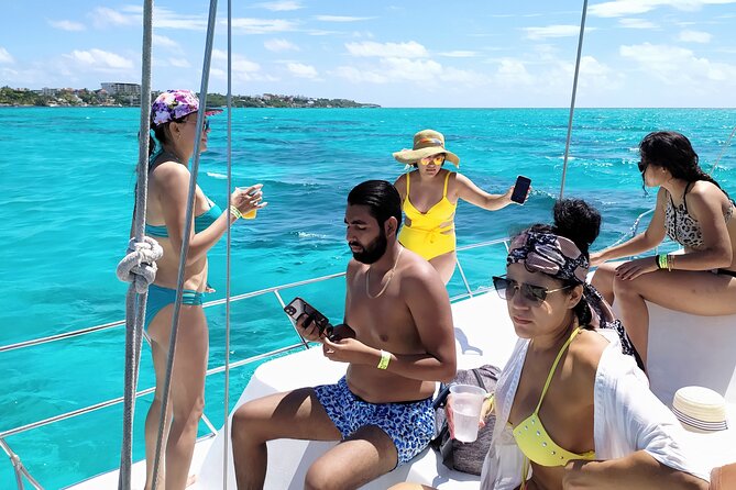 Isla Mujeres Catamaran Tour with Snorkeling at MUSA, Buffet Lunch & Open Bar - MUSA makes this more than a standard boat trip