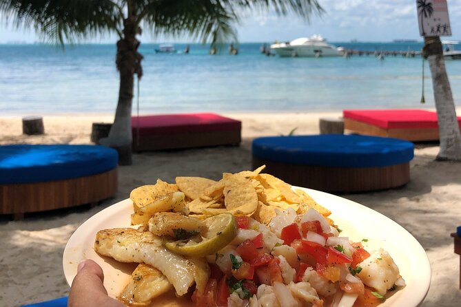 Isla Mujeres Catamaran Tour with Snorkeling at MUSA, Buffet Lunch & Open Bar - Four hours around Isla Mujeres