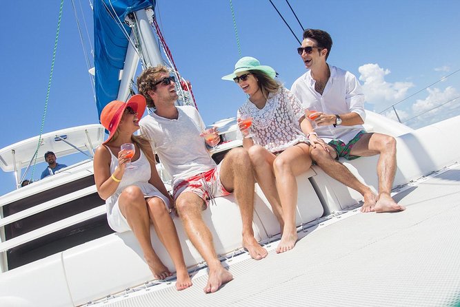Isla Mujeres Luxury Sailing: Adults Only or Family Friendly - Sailing away from Cancun for five and a half hours
