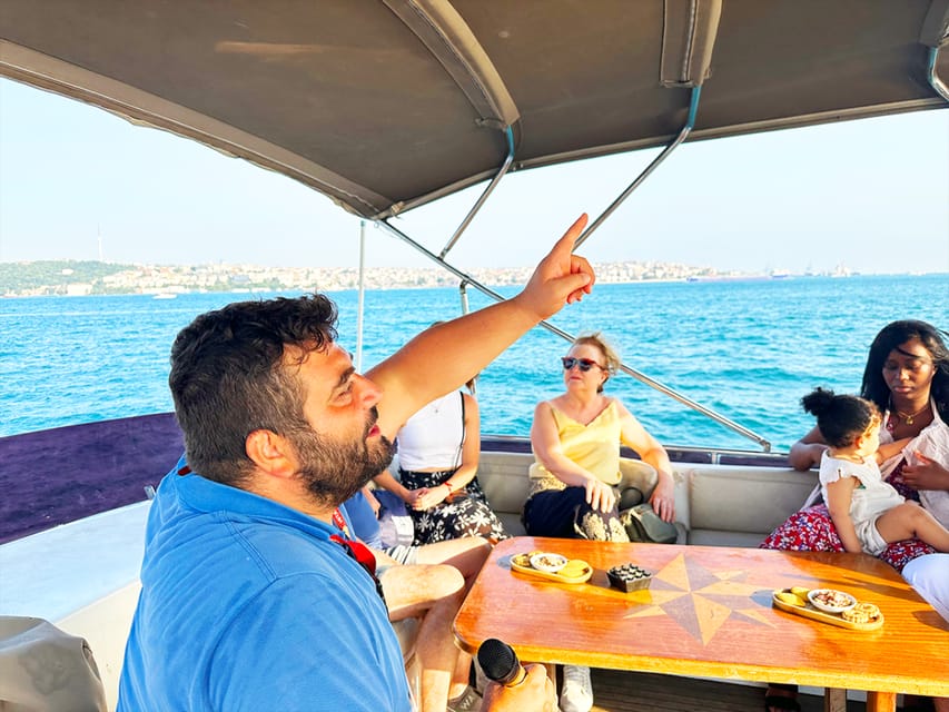 Istanbul: Bosphorus and Golden Horn Sunset Yacht Cruise - Dolmabahçe and Ortaköy from the European shore