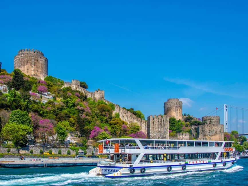 Istanbul: Bosphorus Yacht Cruise with Golden Horn View - Rumeli Fortress from the water