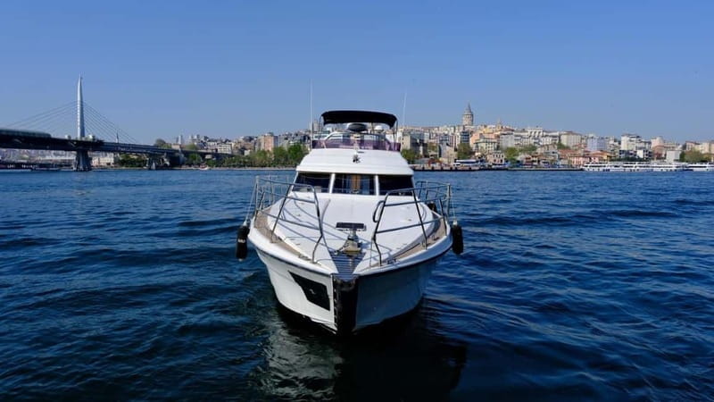 Istanbul: Luxury Yacht on Bosphorus - Ortaköy Mosque and the bridge views