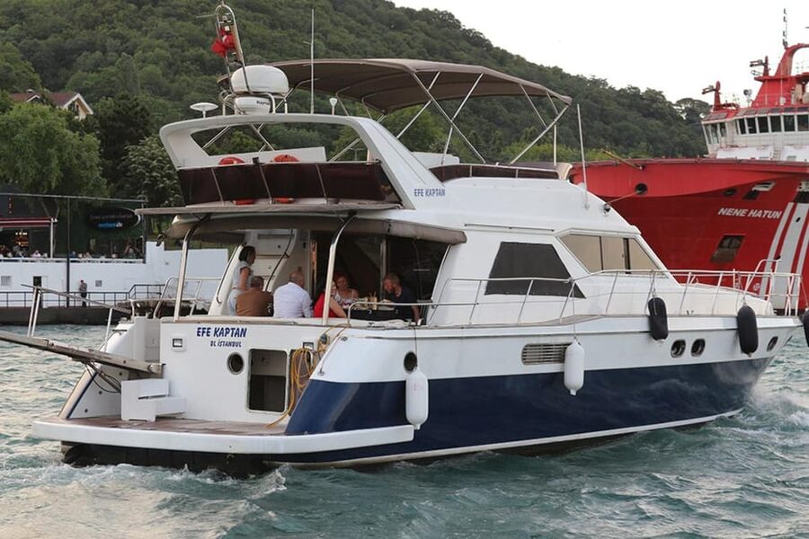 Istanbul: Luxury Yacht Tour at Sunset w Snacks - The Bosphorus route and its best views