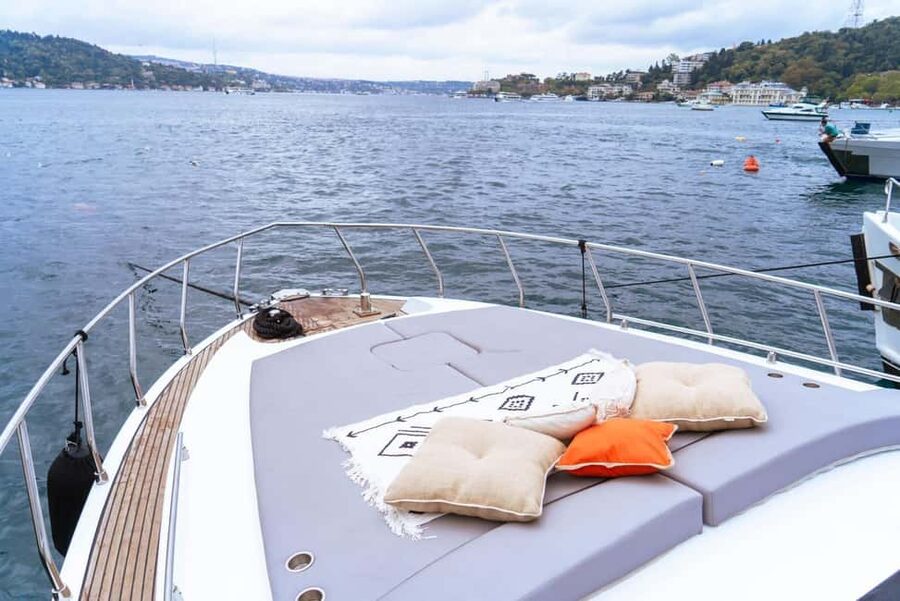 Istanbul: Private Bosphorus Yacht with Tour Guide and Snacks - The Maiden’s Tower and Rumeli Fortress