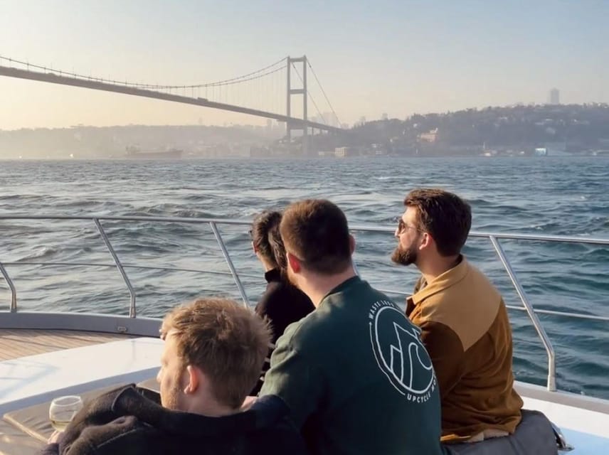 Istanbul: Small Group Yacht Tour with Unlimited Wine - Setting out from Karaköy and the Golden Horn