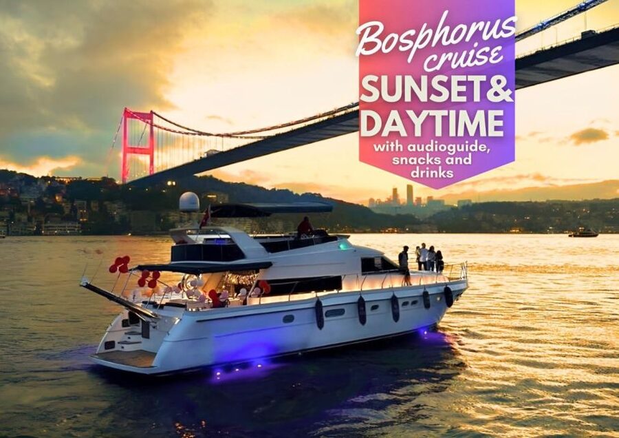 Istanbul: Sunset or Day Small-Group Yacht Cruise with Snacks - Key points to know before booking