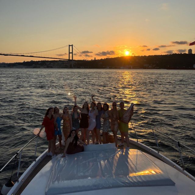 Istanbul: Sunset or Day Small-Group Yacht Cruise with Snacks - Ciragan Palace, Ortakoy, and the Bosphorus Bridge