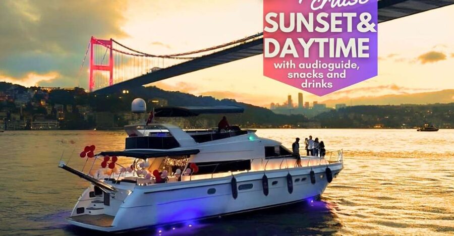 Istanbul: Sunset or Day Small-Group Yacht Cruise with Snacks - Bebek and the Asian shore