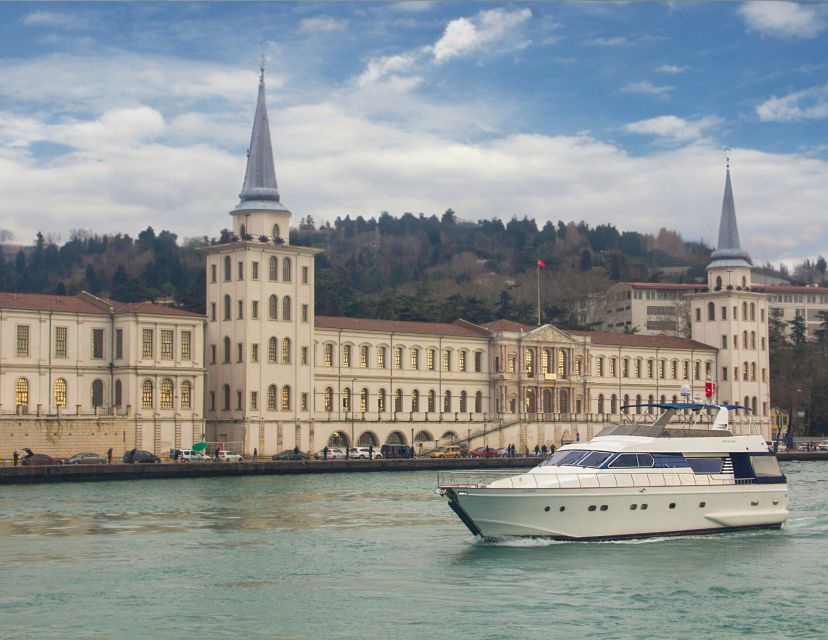 Istanbul: Sunset Yacht Cruise on the Bosphorus with Transfer - From Kabataş to Dolmabahçe Palace