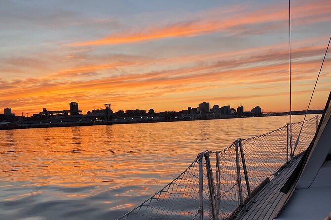JFarwell Sunset Wine and Cheese Yacht Sailing - Sailing toward George’s Island and McNabs Island