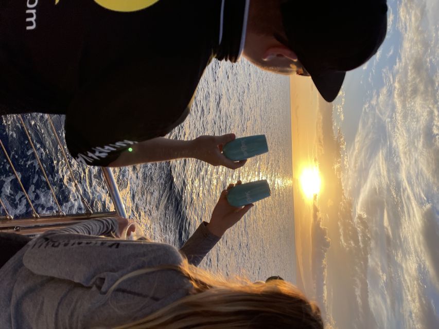 Kaanapali: Sunset Dinner Catamaran Cruise With Drinks - Chef Jai’s dinner while Maui turns gold