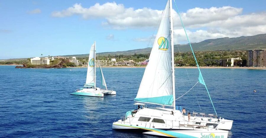 Kaanapali: Sunset Dinner Catamaran Cruise With Drinks - Sunset views from the west coast of Maui