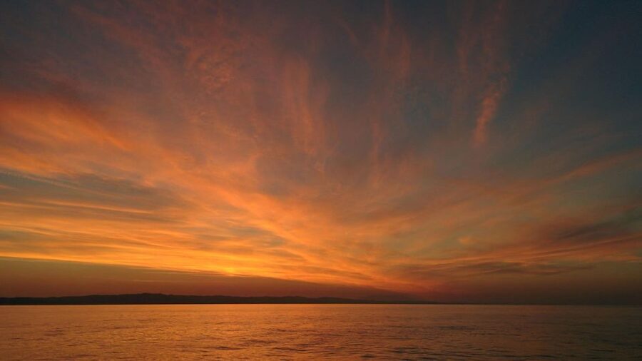 Kassandra: Sunset Sailing Boat Tour of Secluded Coves - Swimming, snorkeling, and the beach stop