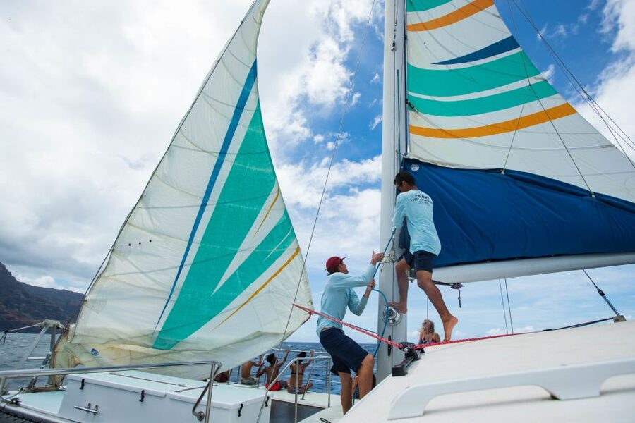 Kauai: Napali Coast Sail & Snorkel Tour from Port Allen - Value at $274 per person