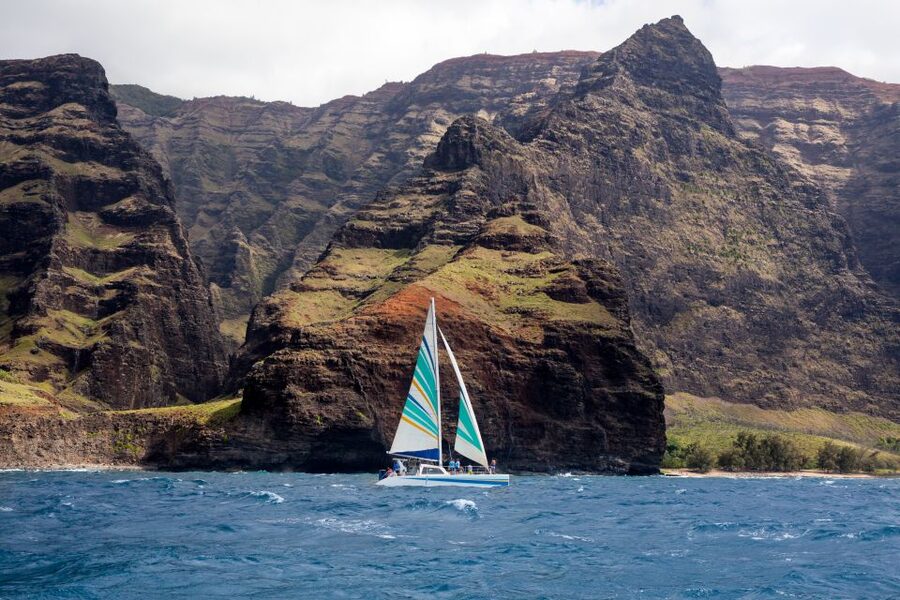 Kauai: Napali Coast Sunset Sailboat Tour with Dinner - Setting Out From Port Allen for a Nāpali Evening