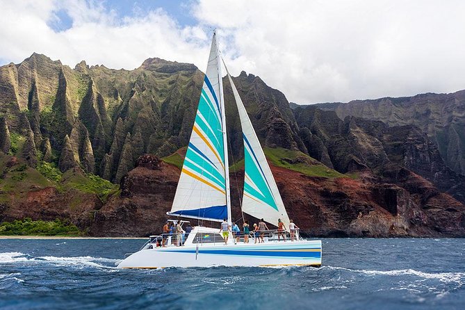 Kauai’s Na Pali Coast Snorkel and Sail Tour - From Port Allen to the cliffs