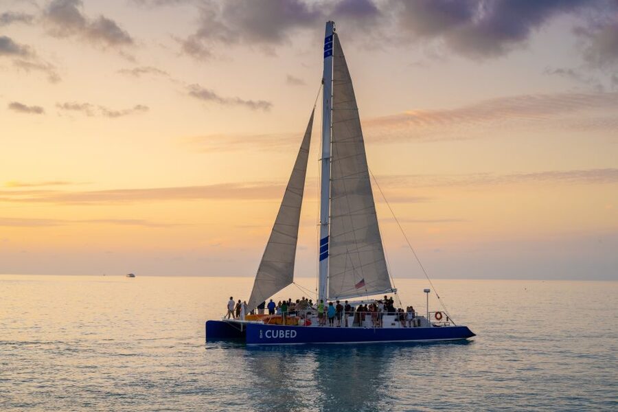 Key West: 2-Hour Sunset Sail with Live Music - Sailing past the Historic Seaport