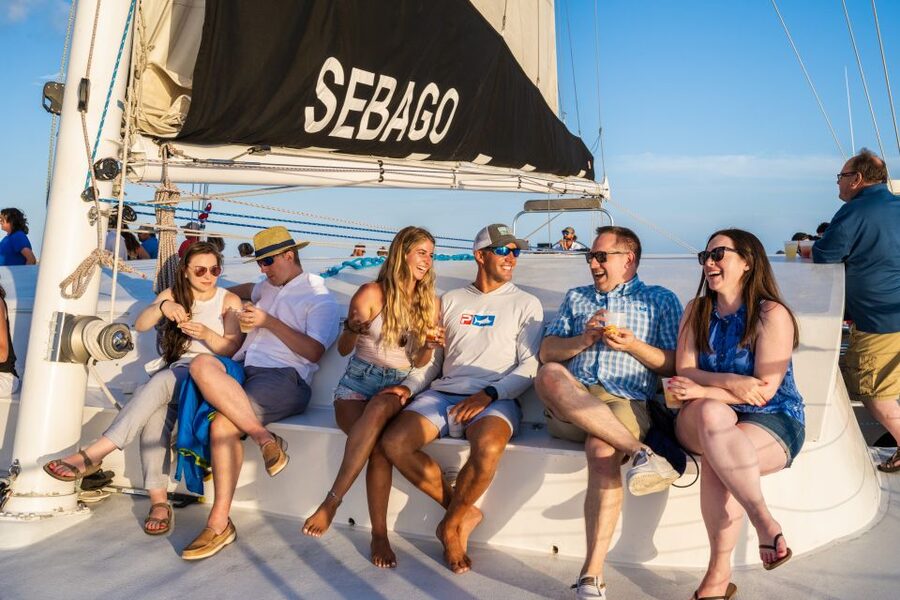 Key West: 2-Hour Sunset Sail with Live Music - Meeting the catamaran at Lazy Way Lane