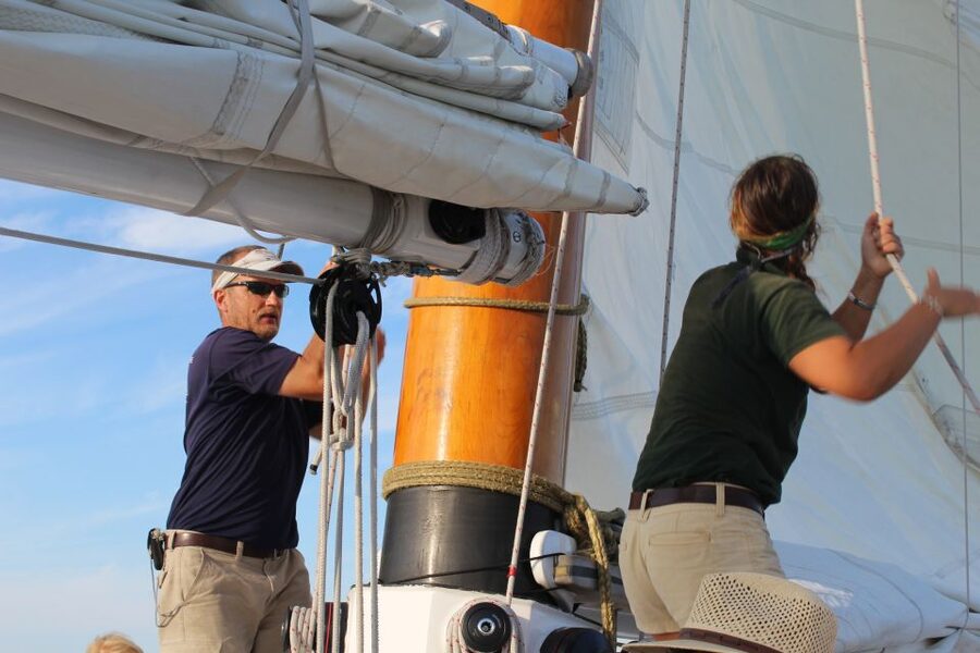 Key West: Schooner Sunset Sail with Food & Drinks - Watching the sails do the work