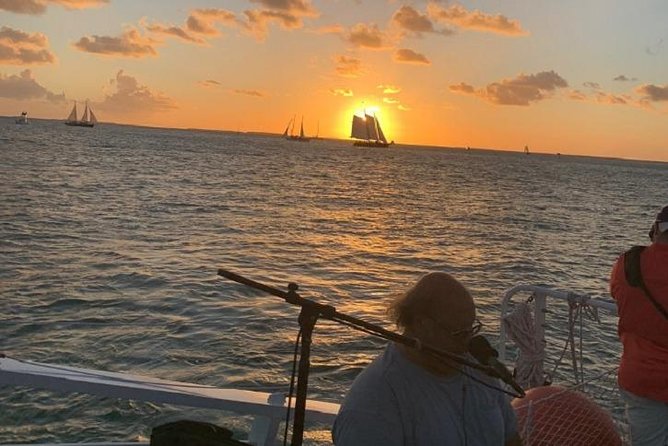 Key West Sunset Sail with Live Music, Drinks and Appetizers - A sunset sail with a party-boat heartbeat