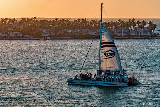 Key West Sunset Sail with Live Music, Drinks and Appetizers - Boarding a 65-foot custom catamaran