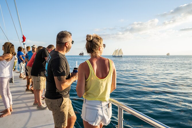 Key West Sunset Sail with Open Bar, Live Music and Hors D'oeuvres - Live music, dancing, and the social mood