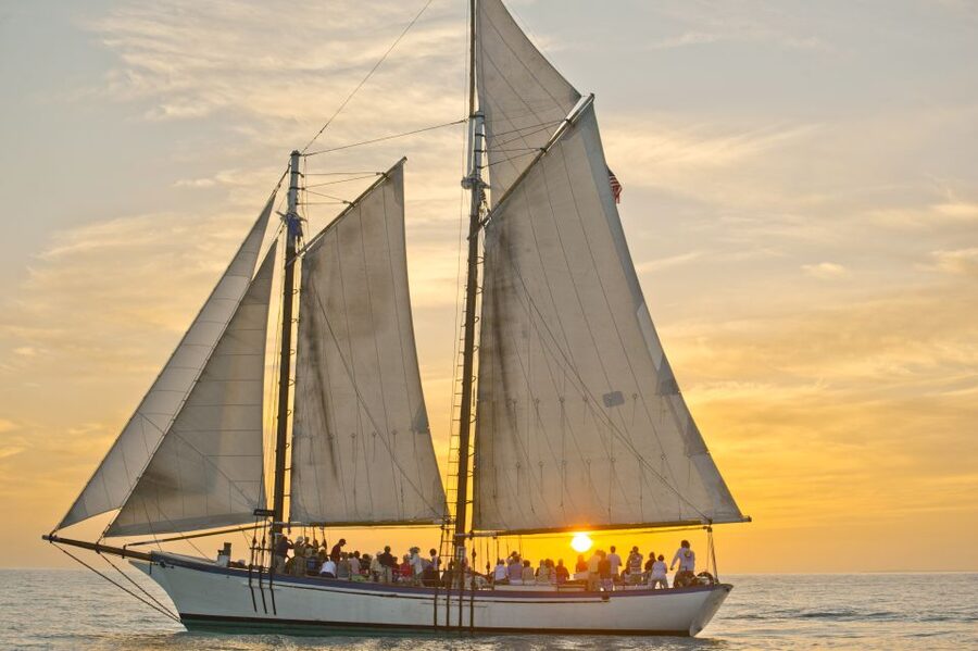 Key West: Windjammer Champagne Sunset Sail - Why the Appledore II makes this sunset sail different