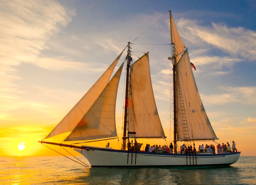 Key West: Windjammer Champagne Sunset Sail - Helping raise the sails before sunset