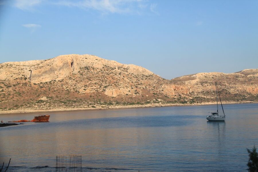 Kissamos: Balos and Gramvousa Private Sailing Trip with Meal - The return sail to Kissamos