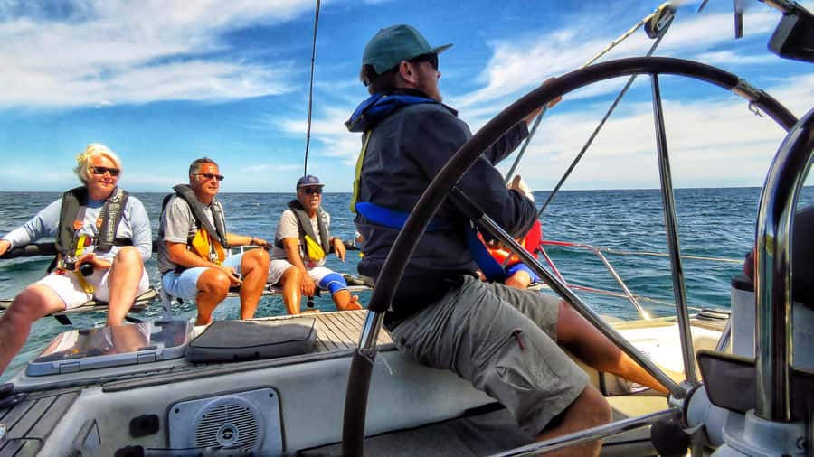 Knysna: 2.5-Hour Day Sail & Lunch Charter - A classic yacht from Knysna Waterfront