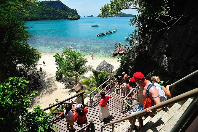 Koh Samui to Angthong Marine Park Cruise Tour By Red Baron Chinese Sailboat - The early Koh Samui pickup and 8:30 departure
