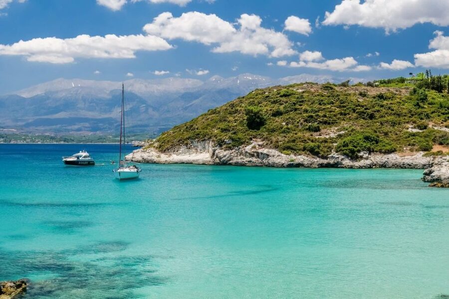Kolimvari: Sailing Cruise with Meal & Water Activities - Setting sail from Kolymvari on Crete’s north coast