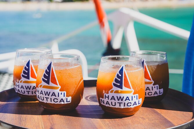 Kona Deluxe Catamaran Whale Watch - Drinks, shade, and the practical comforts