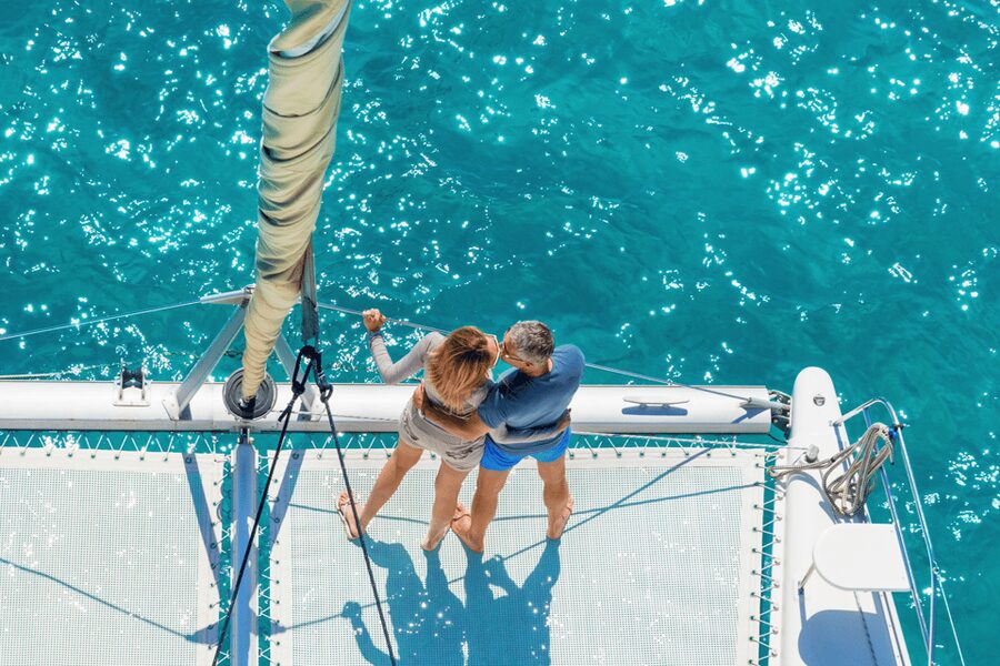 KOS: Catamaran Day Cruise – Swim, Snorkel, Food & Drinks! - The first Pserimos bay: clear water and easy snorkeling