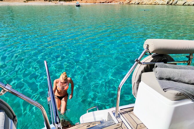 Kos: Small Group Full-Day Sailing with Meal, Drinks, & Swim - The first bay, where the day turns blue